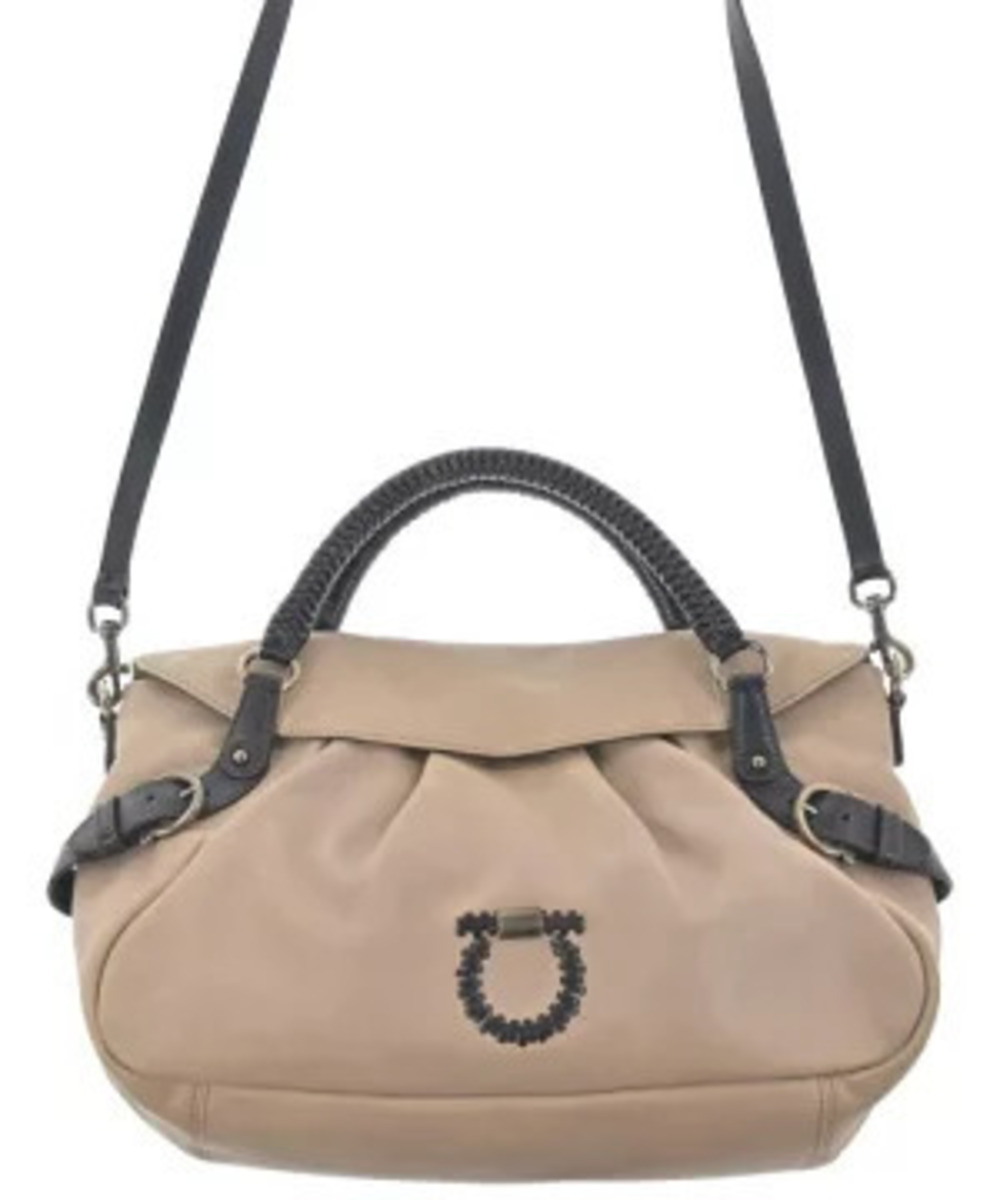 Salvatore Ferragamo Handbag Beige Cream